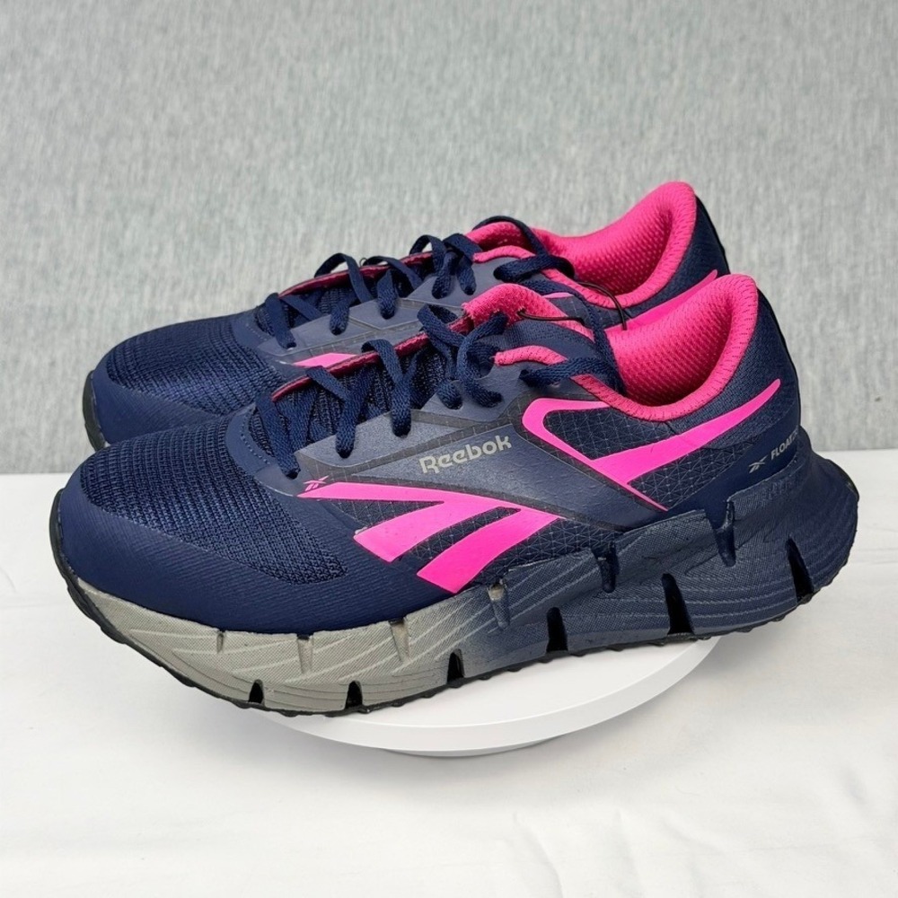 Reebok Floatride Energy FloatZig Work Navy Pink Safety Shoes RB309 Womens 8M